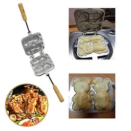 Форма для випічки м'якого пісочного печива "Ведмедики", Ласунка 81908