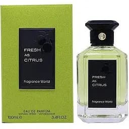 Оригинал Fragrance World Fresh As Citrus 100 мл парфюмированная вода