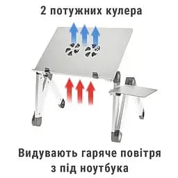 Столик для ноутбуку UFT T6 Silver 17" - мініатюра 7