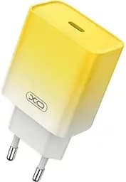 Зарядное устройство для XO CE18 30W сетевой адаптер блок питания желтый