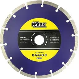 Круг алмазний Werk Segment 1A1RSS/C3-W 180х7х22.23 мм (WE110103/4232612)