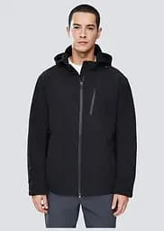 Куртка Windproof Anti-Drilling Hooded Down Jacket 3XL черная - мініатюра 3