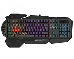 Клавіатура Bloody B310N чорний, USB, ігрова, неонове підсвічування, ефекти дихання