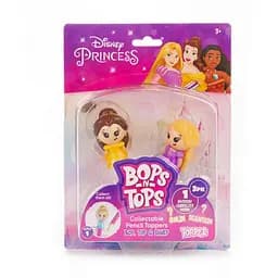 Набір колекційних фігурок-топерів Принцеси Дісней Sambro DSP20-3980-KV-FO серії Bop n Tops 3 фігурки