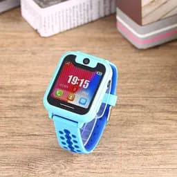 Дитячий годинник SMART BABY watch SK-008 з камерою та GPS блакитні - мініатюра 2