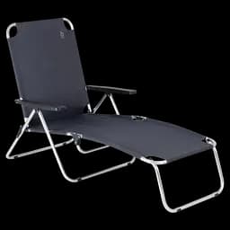 Шезлонг раскладной Bo-Camp Copa Rio Graphite (1211969) (DAS301448)
