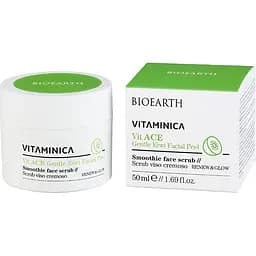 Скраб для лица Bioearth Vitaminica Vit ACE Gentle Kiwi Facial Peel из Киви мягкий отшелушивающий 50 мл