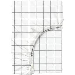 Простирадло на резинці Cosas CELL 140х200х20 см (CellGreyWhite_140x200x20)