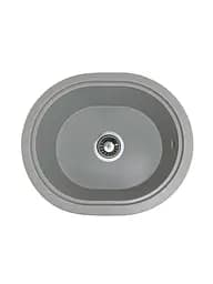Кухонна мийка Adamant Circum 500x425x180 світло-сірий 627223, Сірий