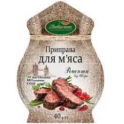 Приправа Любисток Рецепти від шефа до м`яса без солі, 40 г (616716)