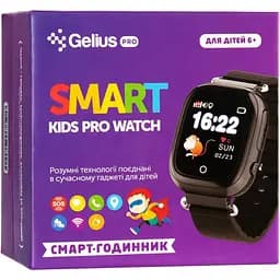 Дитячі розумні годинник з GPS трекером Gelius Pro GP-PK003 Black - мініатюра 10