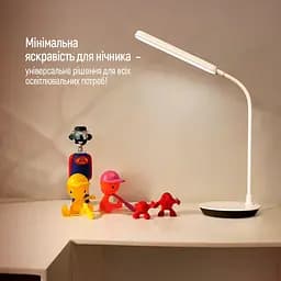 Настільна лампа ColorWay Portable Flexible 360, 1800 мАг 4 Вт (CW-DL12FB-W) - мініатюра 13