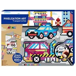 Набір для творчості Avenir Картина по номерам арт-пікселі Транспорт, 1000 елементів (CH191596)