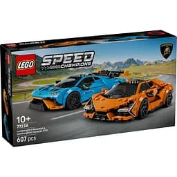 Конструктор ​LEGO Speed Champions Lamborghini Revuelto та Huracan STO 607 деталей (77238)