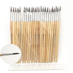 Набір пензлів для малювання, 25 шт. в упаковці, 4-K-P1