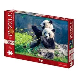 Пазлы классические Смешные панды C380-06-02, 380 элементов