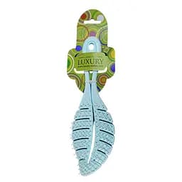 Щетка для волос массажная продувная Beauty Luxury Листочек, (HB-05-16)