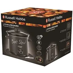 Повільноварка Russell Hobbs ChalkBoard 200 Вт чорна (24180-56) - мініатюра 3