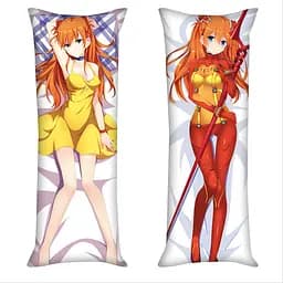 Наволочка дакимакура Евангелион Аска Лэнгли Сорью Evangelion Asuka Langley 150 х 50 см