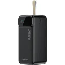 УМБ Choetech 50000mAh, 22,5W PD QC3.0, USB-C In/out, 2xUSB-A Li-pol чорна