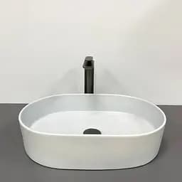 Умивальник VBI Verona 50 gray matt накладний VBI-011319, Сірий - мініатюра 3