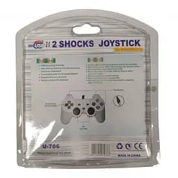 Ігровий джойстик геймпад з вібрацією USB SHOCK JOYSTICK DJ-706 - мініатюра 3