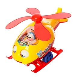 Дитяча каталка на палиці "Вертоліт" Bambi 0302(Yellow) жовта