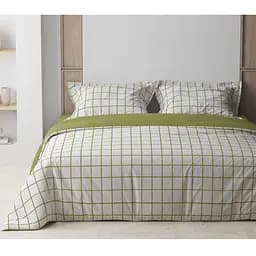 Постельное белье ТЕП Olive Check евростандарт (2-00880_25144)