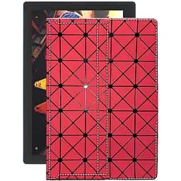 Чехол StatusCASE из экокожи для планшета Lenovo Tab 10 TB-X103f Красный ромб