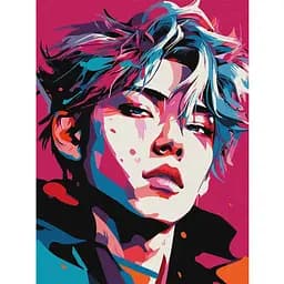 Картина за номерами Ideyka Яскравий стиль KHO8382 30x40 см