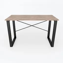 Письмовий стіл Ferrum-decor Драйв 750x1200x700 Чорний метал ДСП Дуб Сонома Трюфель 16 мм (FRD-103175) - мініатюра 3