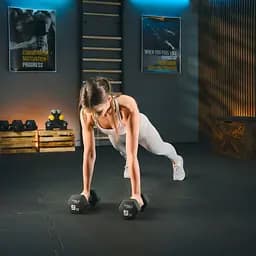 Гантелі для фітнесу неопренові TREX Sport TX-090VD 2x9кг - мініатюра 8