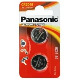 Батарейка Panasonic CR 2016 х 2 LITHIUM (CR-2016EL/2B)