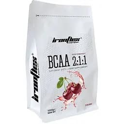 Амінокислота BCAA IronFlex BCAA 2-1-1 Performance 1000 г Вишня