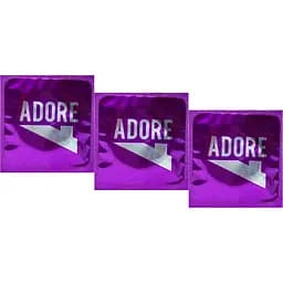 Презервативи Pasante Adore Ribbed Pleasure 3 шт. (ROZ6400230303)