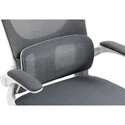 Офісне крісло GT Racer X-5728, біло-сіре (X-5728 White/Gray) - мініатюра 9