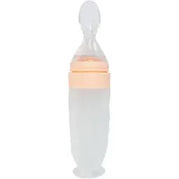 Силиконовая ложка-контейнер Mega Zayka MGZ-0108 (Peach)