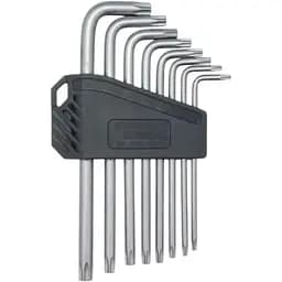 Набір ключів Wurth Г-подібних Torx з отвором S2 TX9-40, 8 шт. Red Stripe (арт. 575239 121)