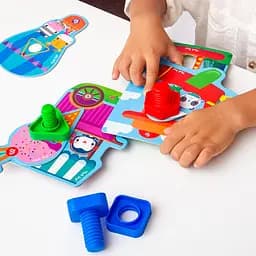 Гра-конструктор Vladi Toys Fisher-Price Парк розваг для малюків, українська мова (VT2905-21) - мініатюра 7