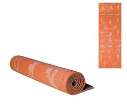 Йогамат MS1845, 173х61см Помаранчевий