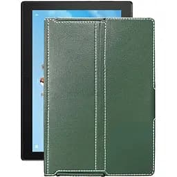 Чехол StatusCASE из экокожи для планшета Lenovo Tab 4 10 X304L LTE Темно-зеленый