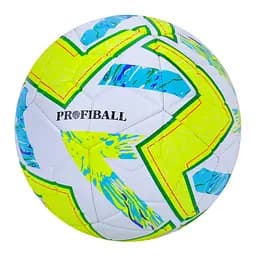 М'яч футбольний Bambi MS 4265(Yellow) 21,3 см, ПВХ, розмір 5, 380-400 грам