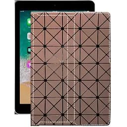 Чохол StatusCASE з екошкіри для планшету Apple iPad 9 10,2 2021 Коричневий ромб