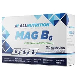 Магній Allnutrition MAG B6 30 капсул