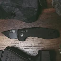 Складаний ніж SOG SOG-TAC AU (Compact/Tanto CA Special) Чорний - мініатюра 8