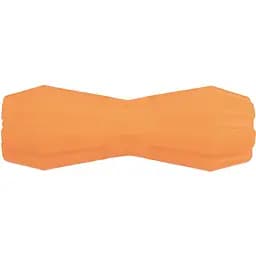 Игрушка для собак Agility гантель с отверстием 15 см оранжевая