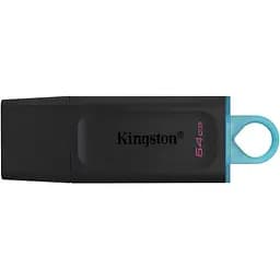 USB флеш-накопичувач Kingston DataTraveler Exodia 64GB USB 3.2 Black/Teal (DTX/64GB)