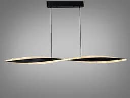 Подвесная LED люстра Diasha черная 58 Вт 10 м²