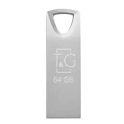 Флеш-накопичувач USB 64GB T&G 117 Metal Series Silver (TG117SL-64G) - мініатюра 3