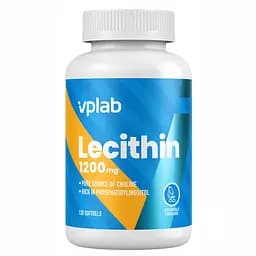 Лецитин VPLab Lecithin 1200 мг 120 капсул